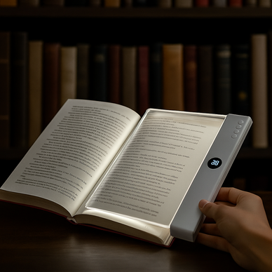 Enjoy every page, even at night !